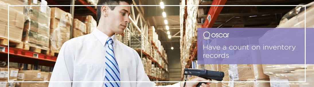 Have count on your inventory records