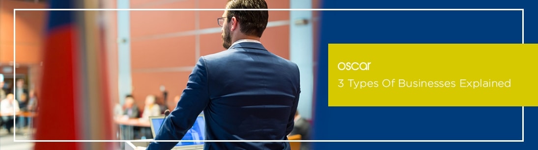 3 Types Of Businesses Explained