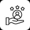 Loyalty & customer history icon