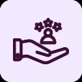 Customer loyalty icon