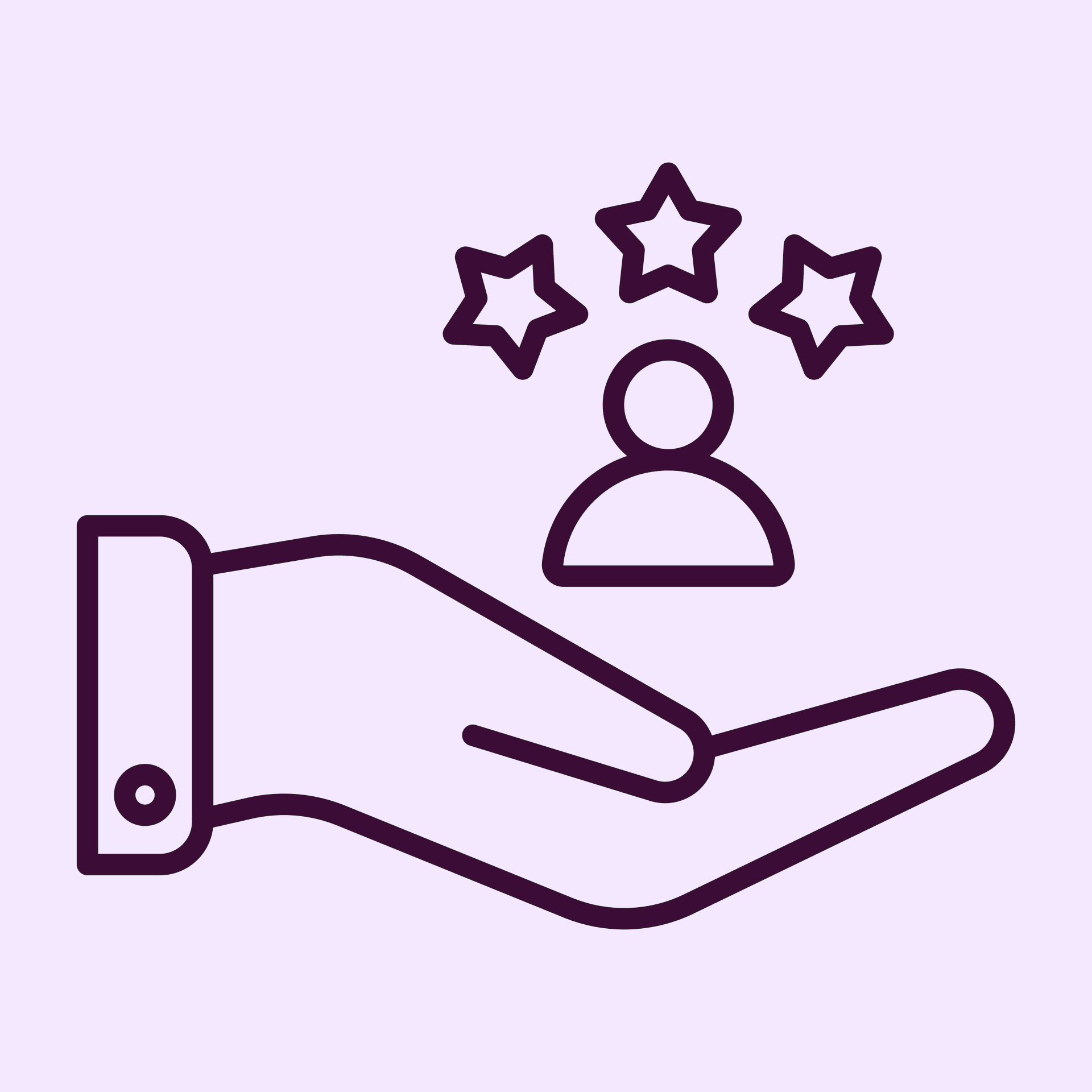 Customer loyalty icon