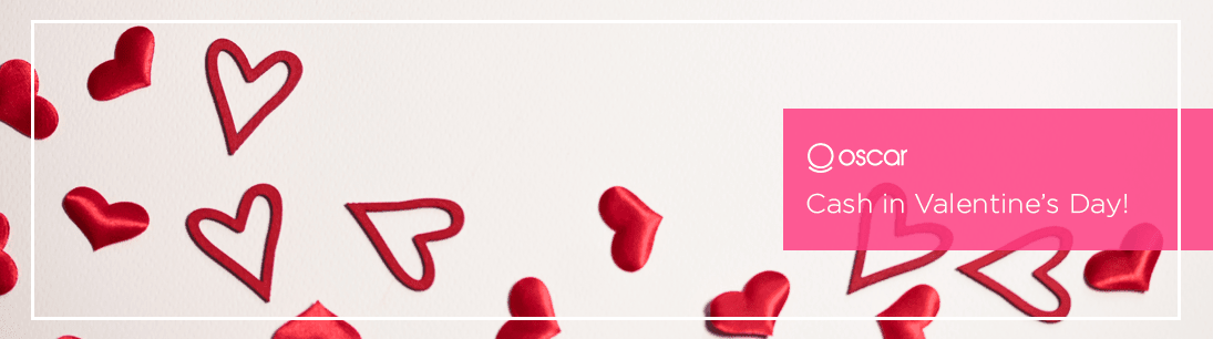 Cash in Valentine’s Day!