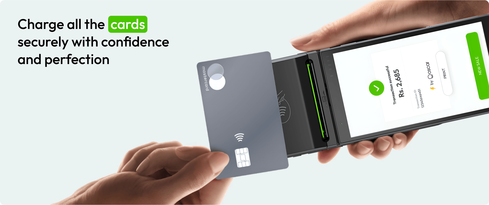 Manage your payments with ease and track sales