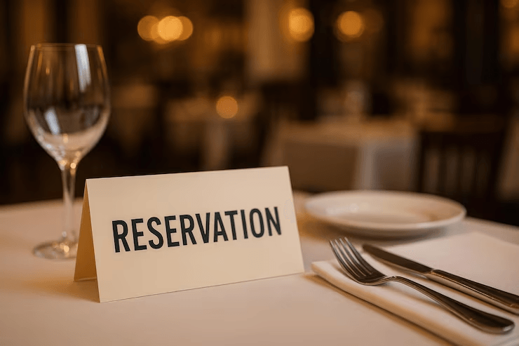 Call, WhatsApp, or online reservations — all synced together.